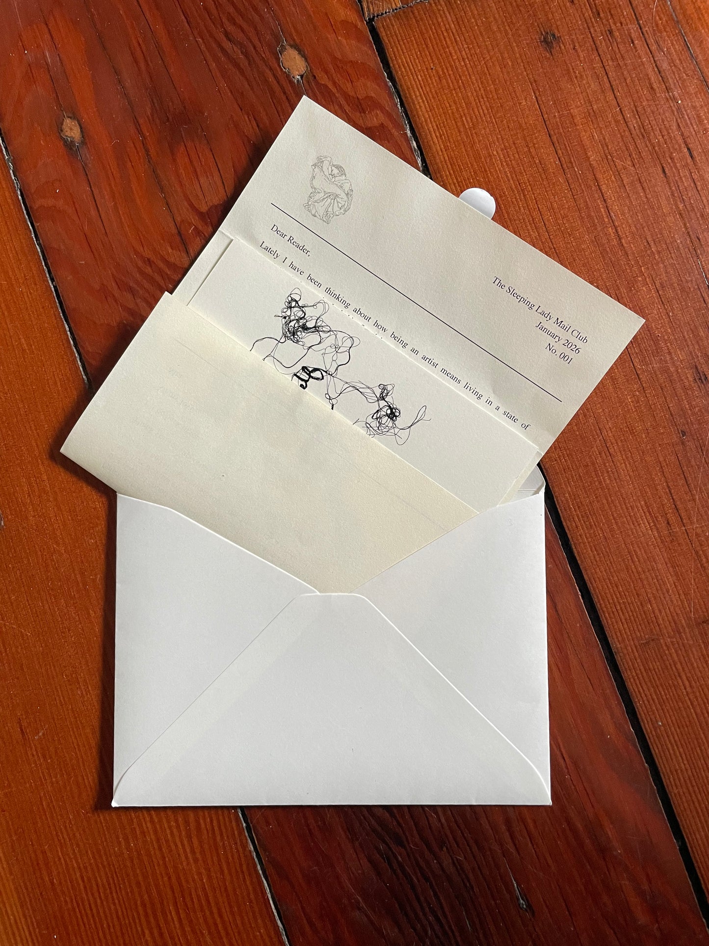 The Sleeping Lady: A Poetry Mail Club